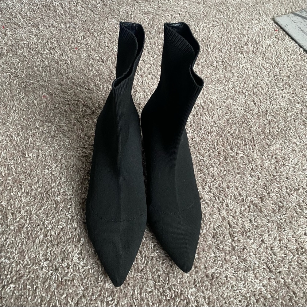 Reserved Black Ankle Boots